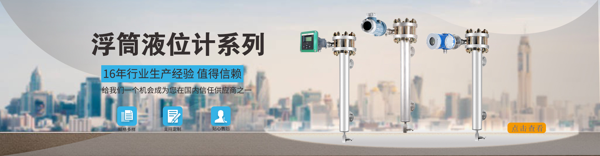 浮筒液位計